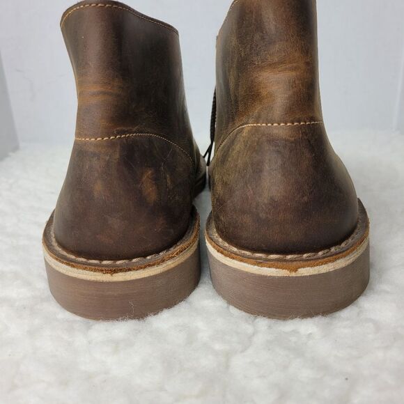 Clarks Bushacre 2 Mens Size 11 Casual Chukka Boot Beeswax Brown - Picture 4 of 10